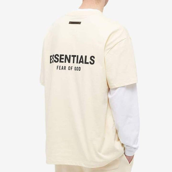 FEAR OF GOD ESSENTIALS SS21 T-SHIRT BUTTERCREAM
