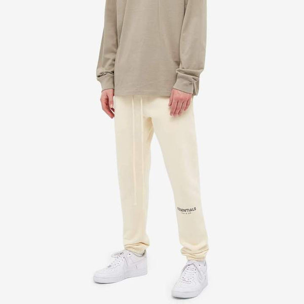 FEAR OF GOD ESSENTIALS SS21 SWEATPANTS BUTTERCREAM