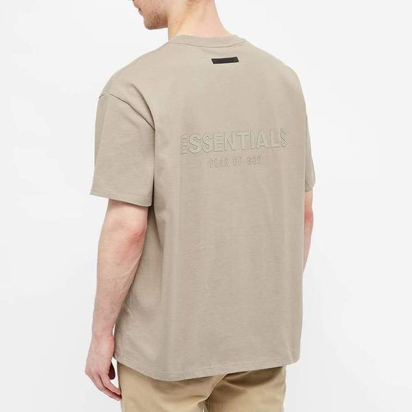 FEAR OF GOD ESSENTIALS SS21 T-SHIRT MOSS/GOAT