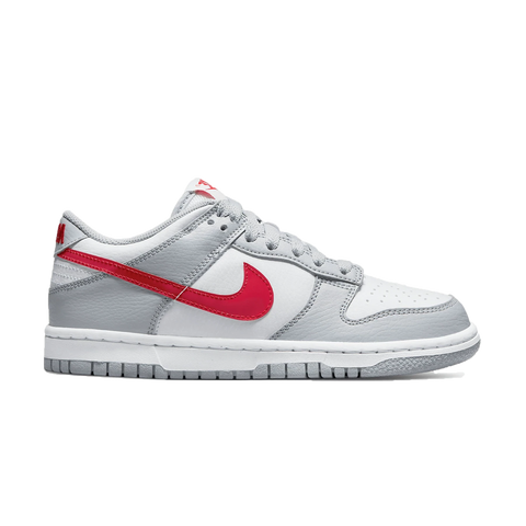 NIKE DUNK LOW GS 'GREY RED'