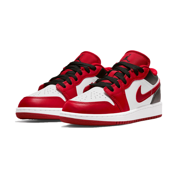 AIR JORDAN 1 LOW GS 'REVERSE BLACK TOE'