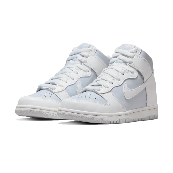 NIKE DUNK HIGH GS 'SUMMIT WHITE FOOTBALL GREY'