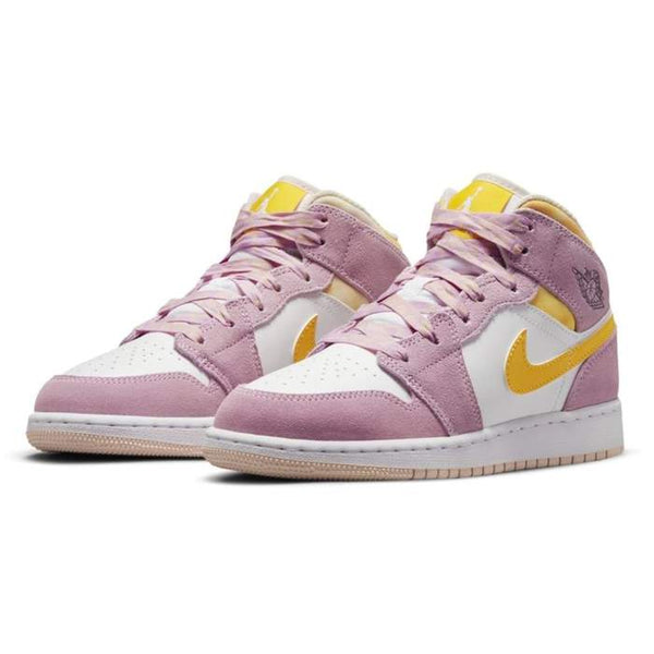 JORDAN 1 MID SE GS "ARCTIC PINK"