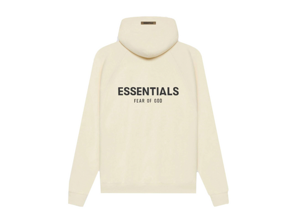 FEAR OF GOD ESSENTIALS SS21 PULLOVER HOODIE BUTTERCREAM