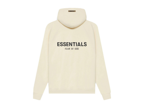 FEAR OF GOD ESSENTIALS SS21 PULLOVER HOODIE BUTTERCREAM