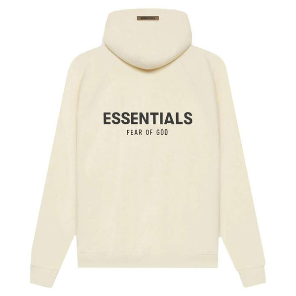 FEAR OF GOD ESSENTIALS SS21 PULLOVER HOODIE BUTTERCREAM