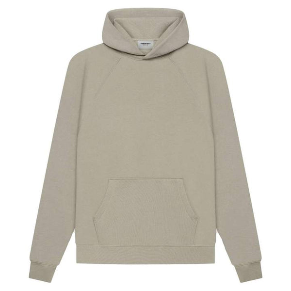 FEAR OF GOD ESSENTIALS SS21 PULLOVER HOODIE MOSS/GOAT