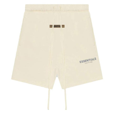 FEAR OF GOD ESSENTIALS SS21 SHORTS BUTTERCREAM