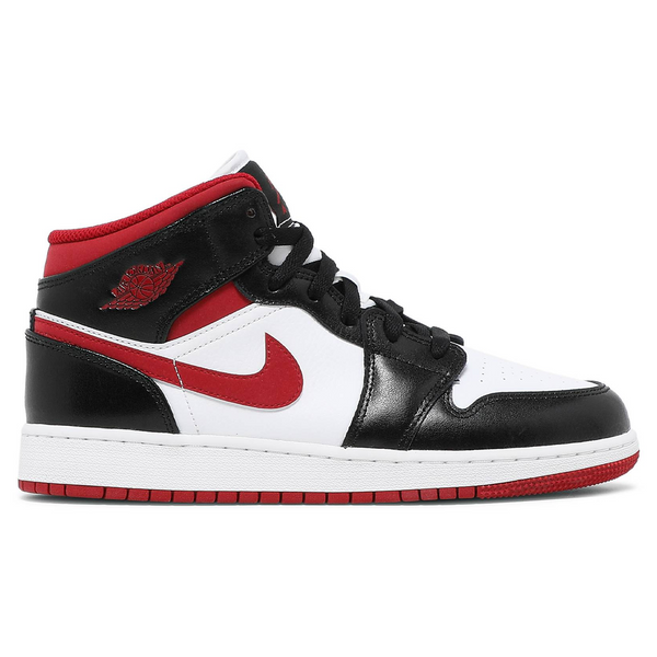 Jordan 1 Mid Gym Red Black White