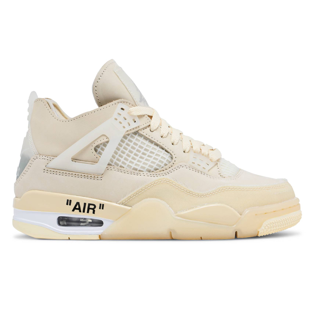 OFF-WHITE X WMNS AIR JORDAN 4 'SAIL'