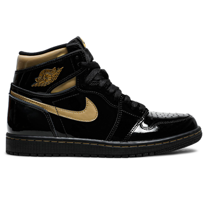 JORDAN 1 RETRO HIGH OG 'BLACK METALLIC GOLD'