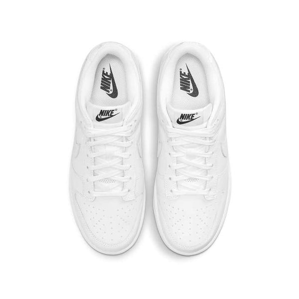 NIKE DUNK LOW  'TRIPLE WHITE' W